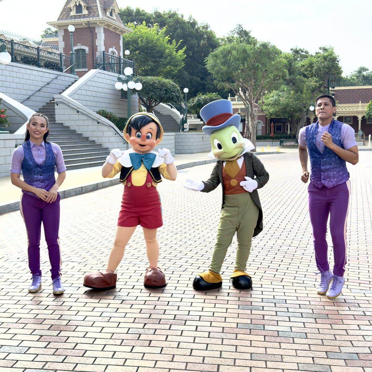 ピノキオ、ジミニー・クリケット