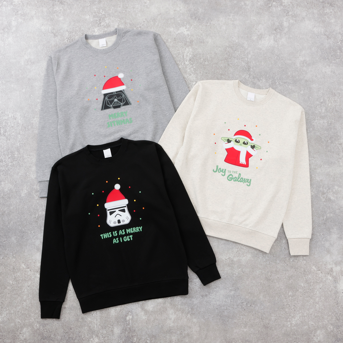 「スター・ウォーズ」コミコン日替わり限定/クリスマス柄スウェット