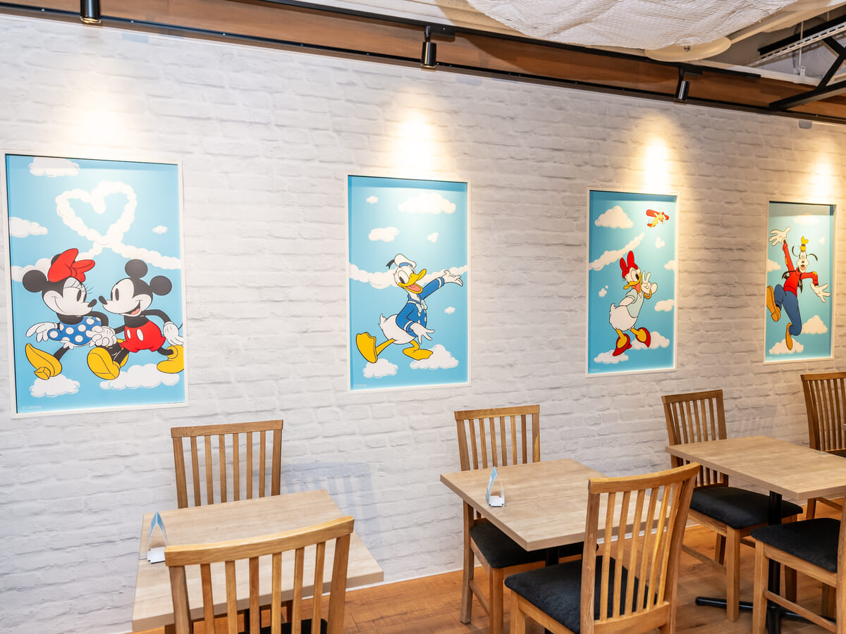 羽田空港第1ターミナル ディズニー「ミッキー＆フレンズ」OH MY CAFE MINI3