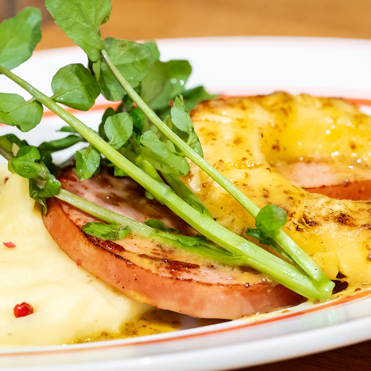 クリスマス ハワイアン ハムステーキ with KING'S HAWAIIAN2