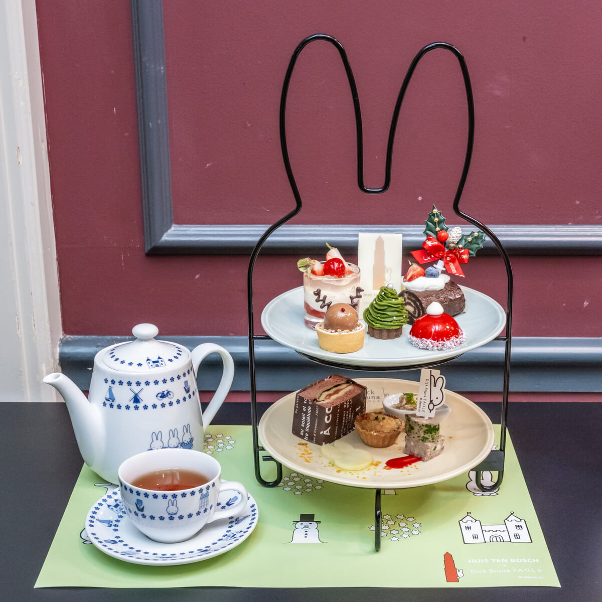 ミッフィーのクリスマスアフタヌーンティー