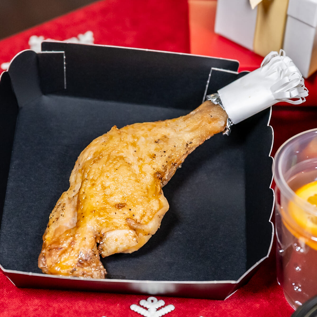 クリスマスフライドチキン~レモンステーキ風~