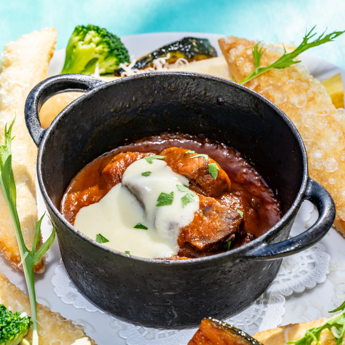 牛ほほ肉のシチュー