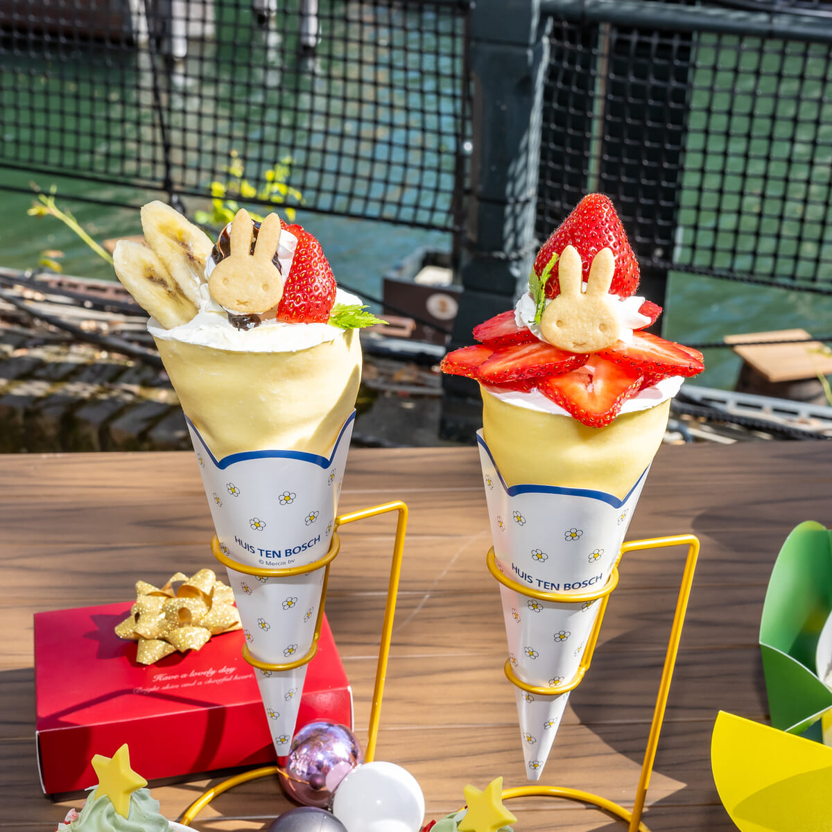 ハウステンボス／ホリデー・ピクニックカフェ「2025冬 ミッフィーメニュー」クレープ