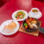 ハウステンボス／ロードレーウ「宮崎黒毛和牛煮込みハンバーグセット【数量限定】」