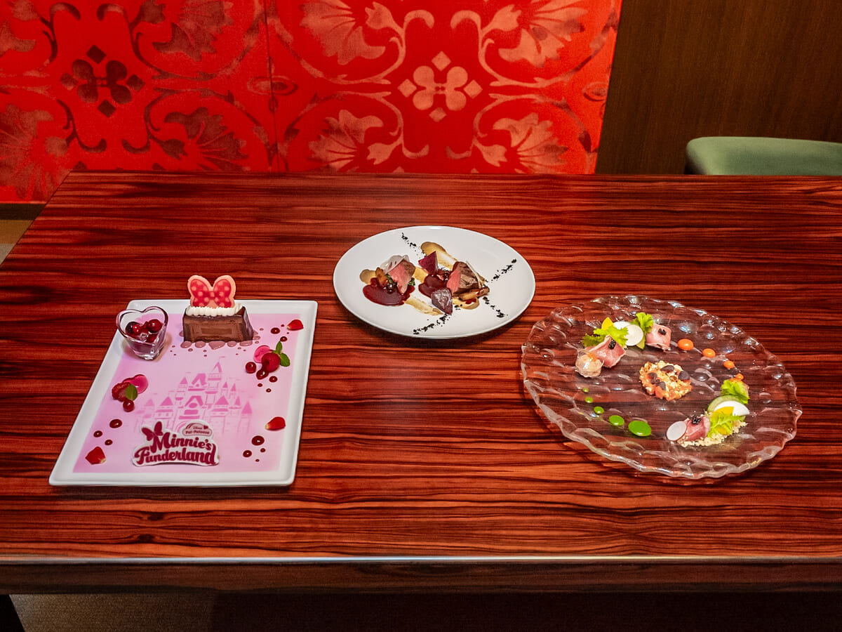 東京ディズニーランドホテル「カンナ」ディズニー・パルパルーザ“ミニーのファンダーランド”スペシャルメニュー