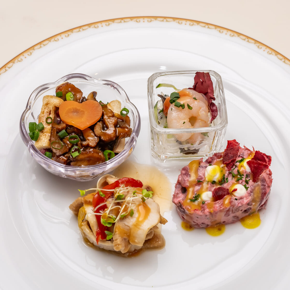 ディズニー・パルパルーザ“ミニーのファンダーランド”ブッフェ　冷菜