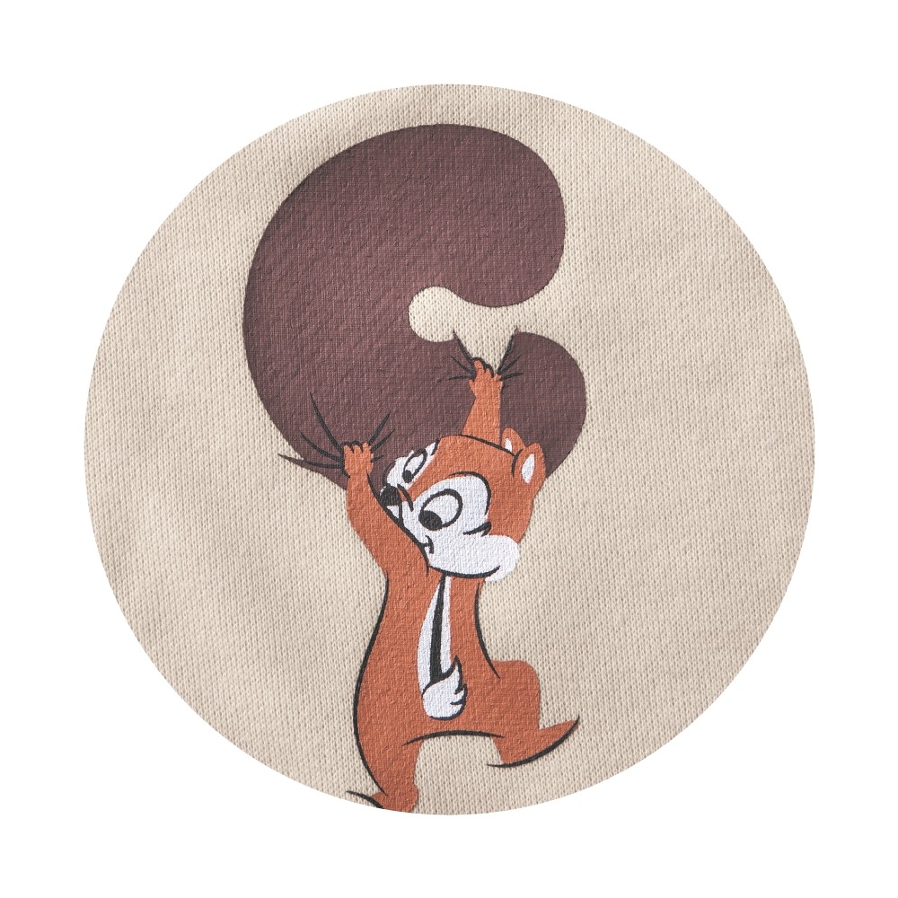 ミニ裏毛チュニック チップ&デール デザインアップ