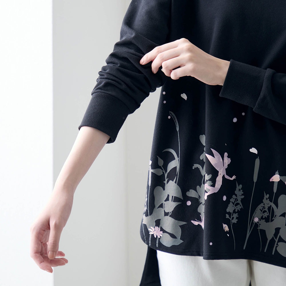 ミニ裏毛チュニック 袖