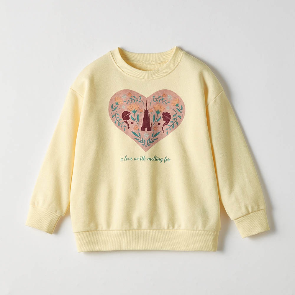 キッズ裏毛プルオーバー　 アナ雪