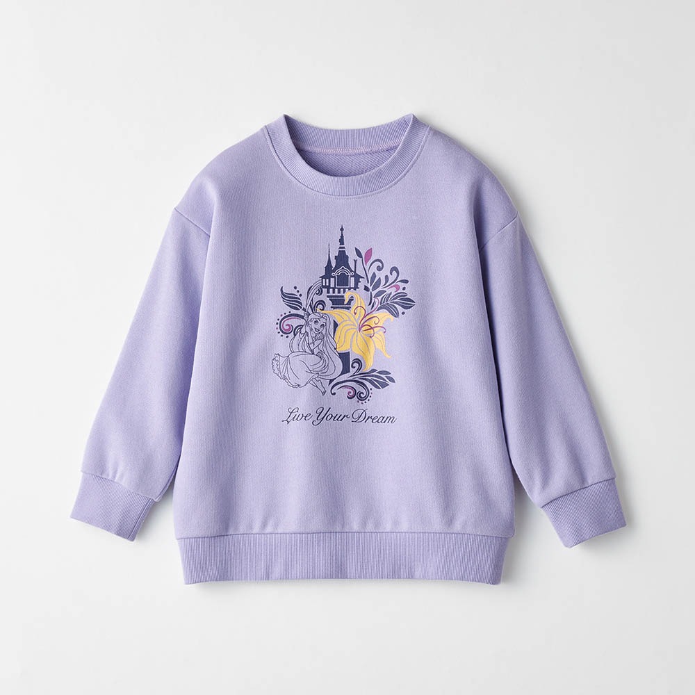 キッズ裏毛プルオーバー　 ラプンツェル