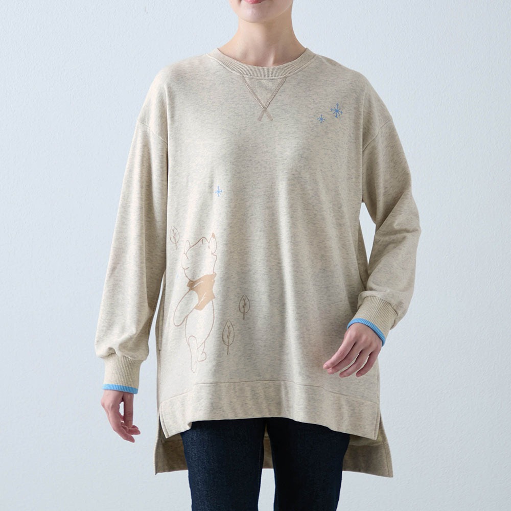 背中あったかチュニック　プーさん