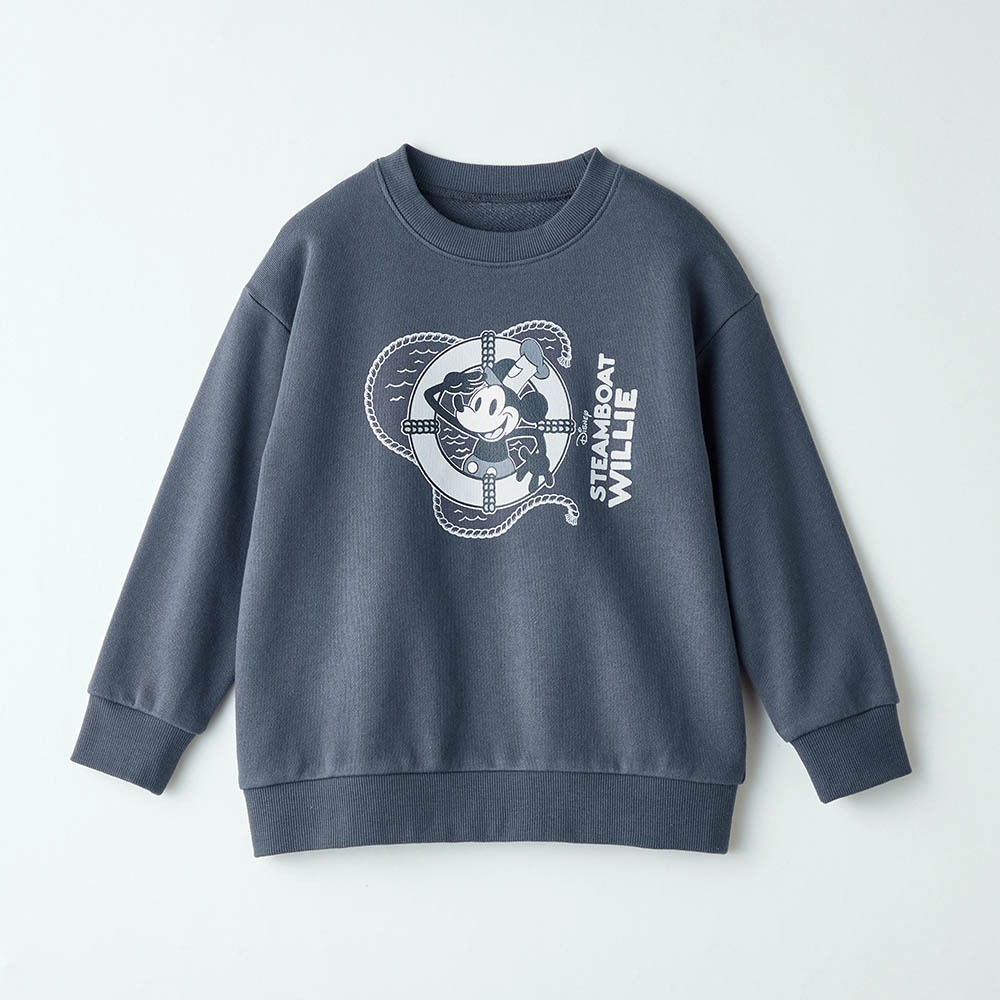 キッズ裏毛プルオーバー　 蒸気船ウィリー