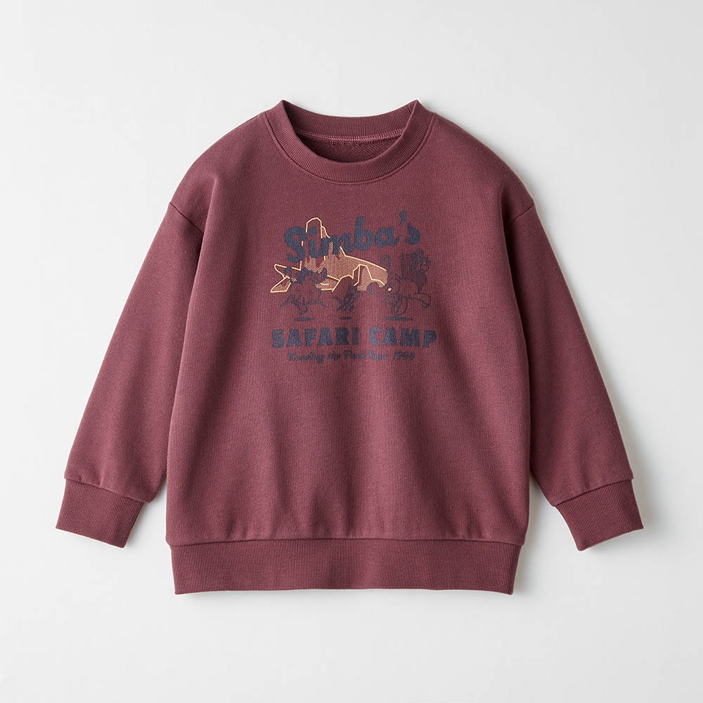 キッズ裏毛プルオーバー　 ライオン・キング