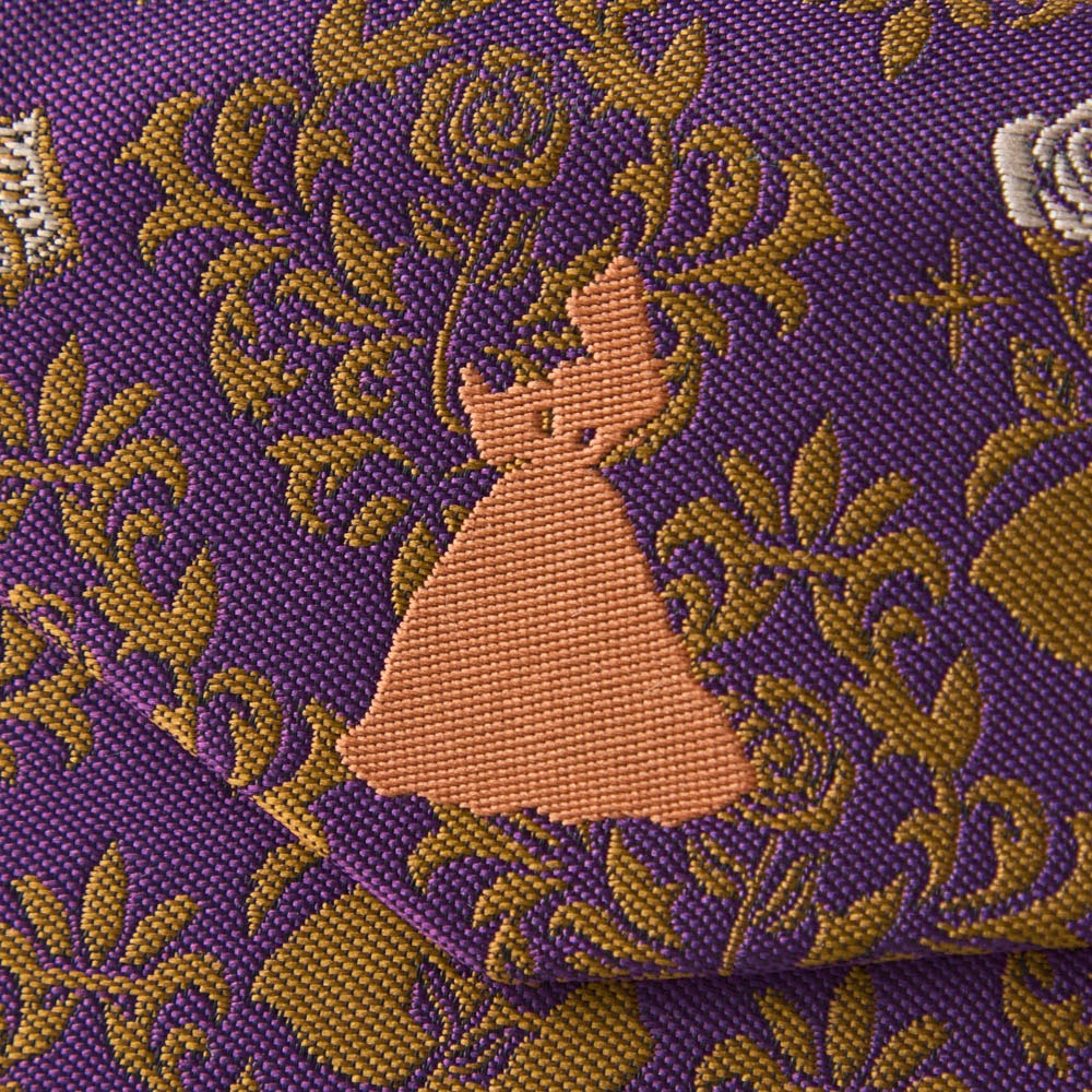 織り柄が美しいジャカード素材の眼鏡ケース ベル デザインアップ