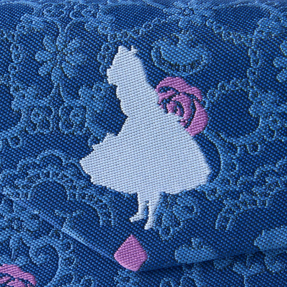 織り柄が美しいジャカード素材の眼鏡ケース アリス デザインアップ