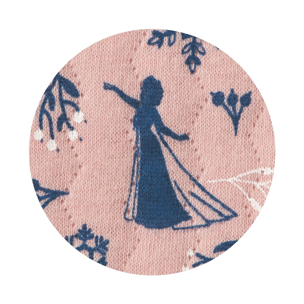 ニットキルトパジャマ　アナ雪　デザインアップ