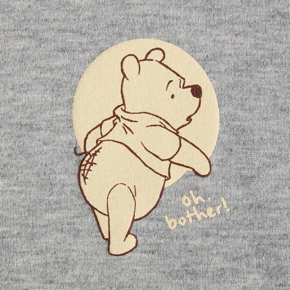 ユニセックス長袖Tシャツ　プーさん　デザインアップ