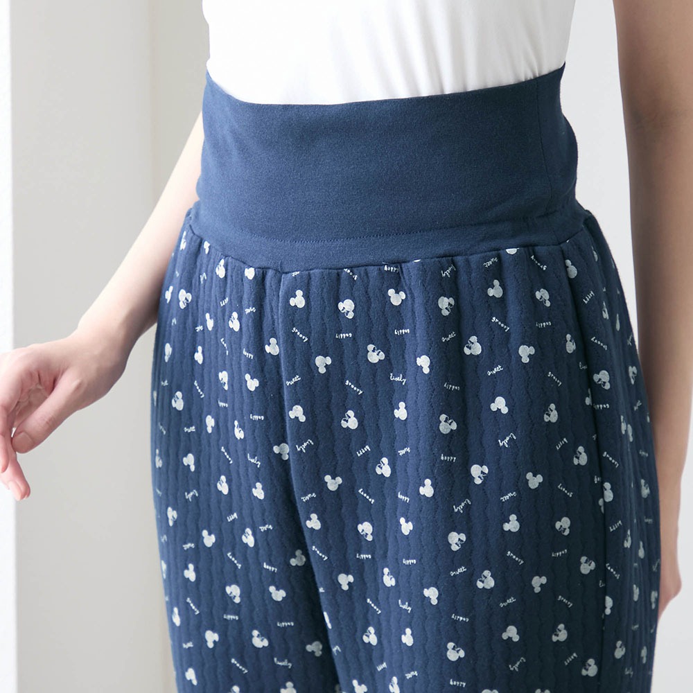 ニットキルトパジャマ　腹巻き