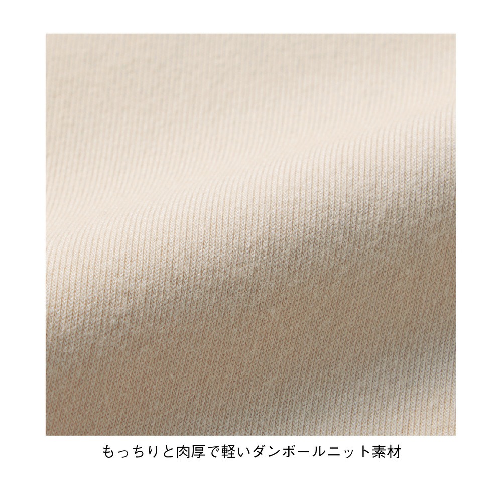 ダンボールニットのコクーンコート 素材アップ