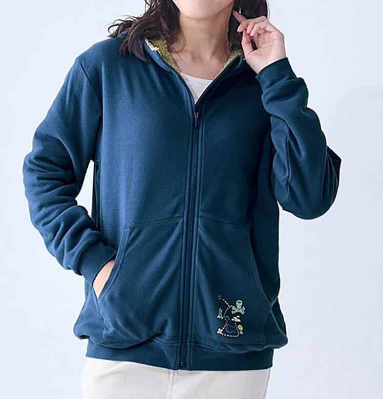 裏ボアパーカー　ピーター・パン