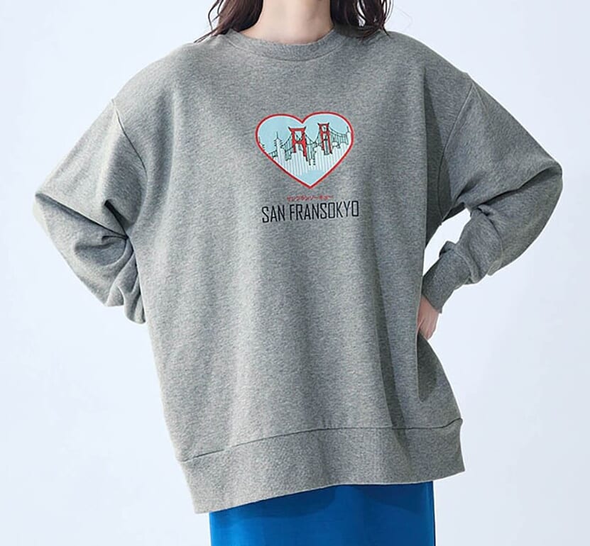 ユニセックス裏毛プルオーバー　ベイマックス