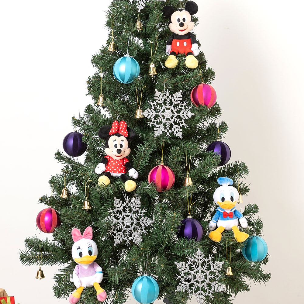 ツリーセット「スペシャルクリスマス　150cm（ミッキー＆フレンズ）」　アップ