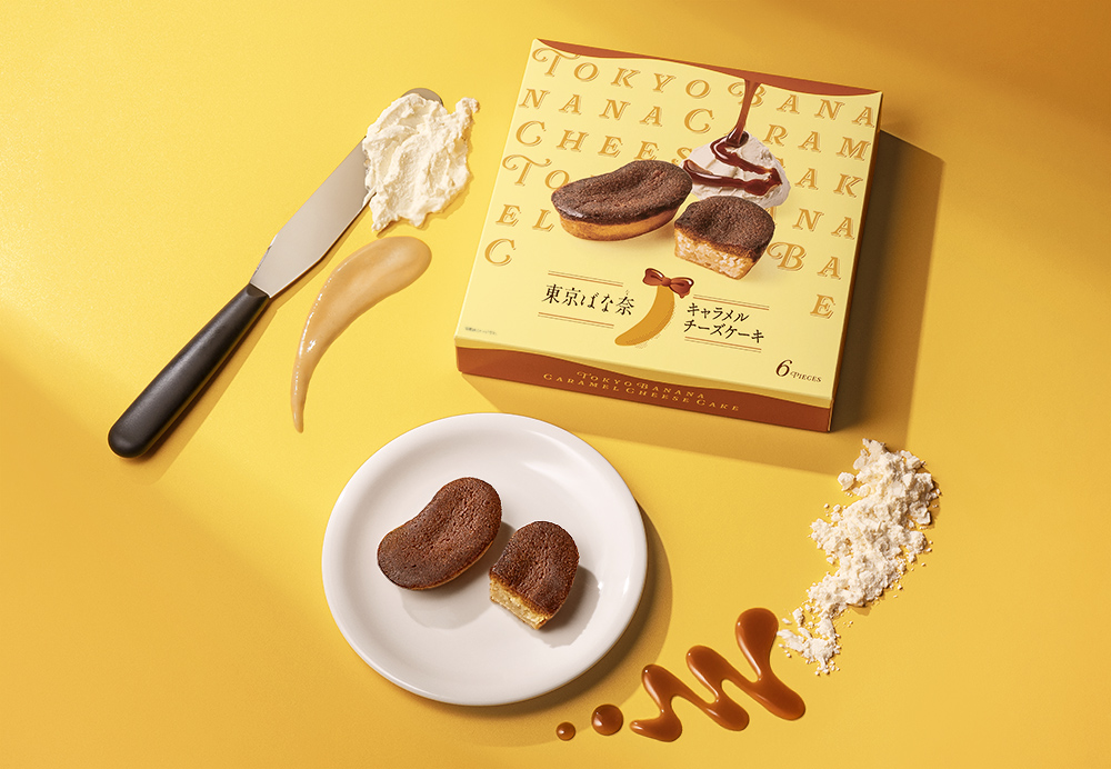 東京ばな奈ワールド「東京ばな奈のキャラメルチーズケーキ」