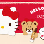 ロレアル パリ　サンリオ「ハローキティ」パッケージ「エクストラオーディナリー オイル」シリーズ