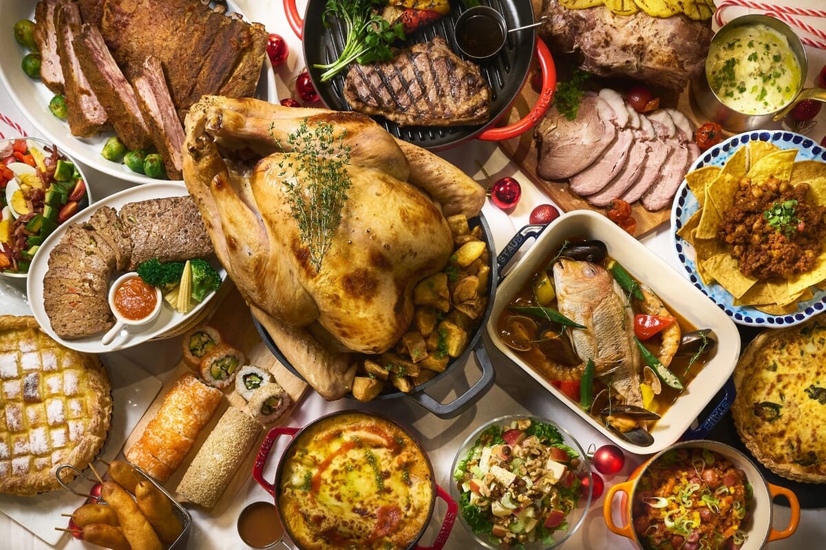 アロフト大阪堂島「ザ・ウェアハウス」アメリカンクリスマスディナービュッフェ