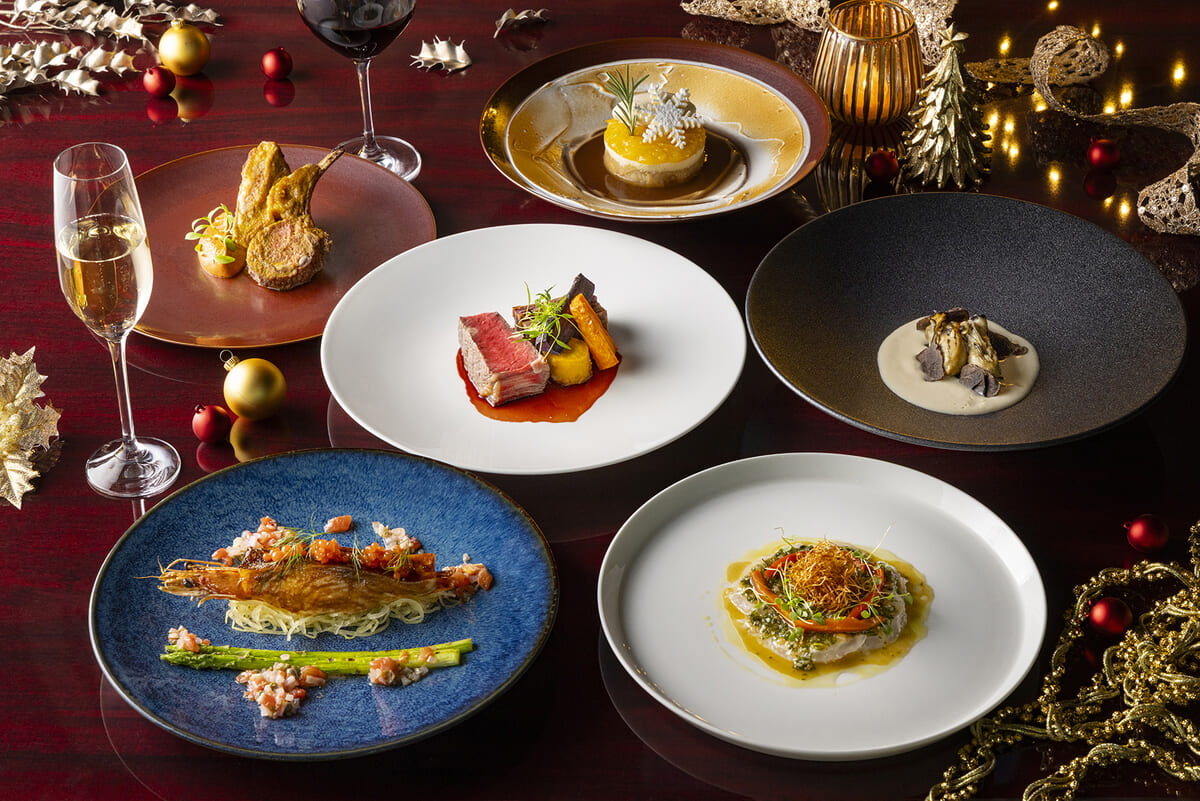 プルマン東京田町「KASA」クリスマスディナーコース