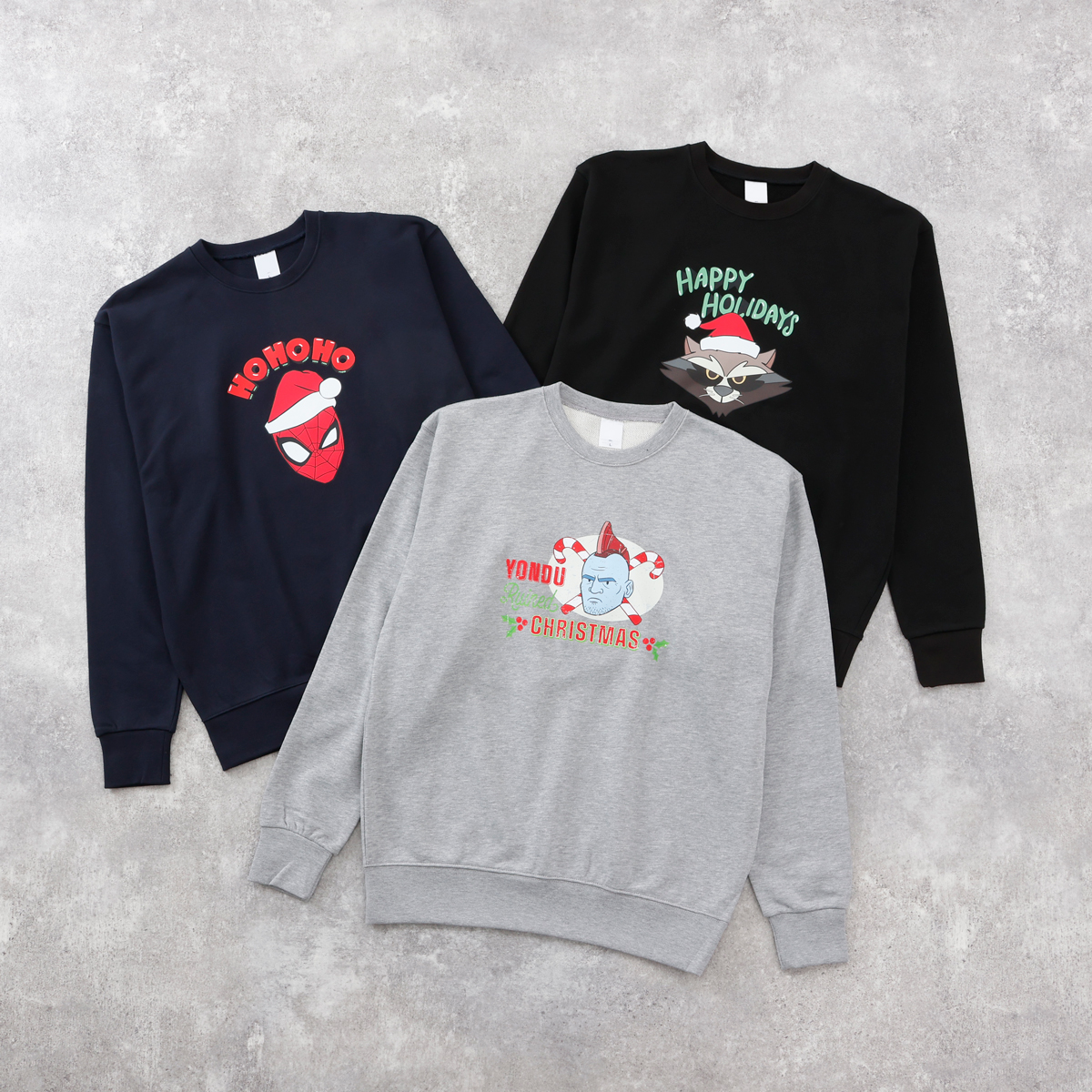 「マーベル」コミコン日替わり限定/クリスマス柄スウェット