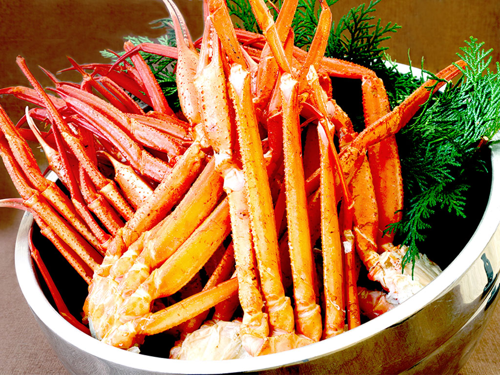 ズワイ蟹 流氷盛り