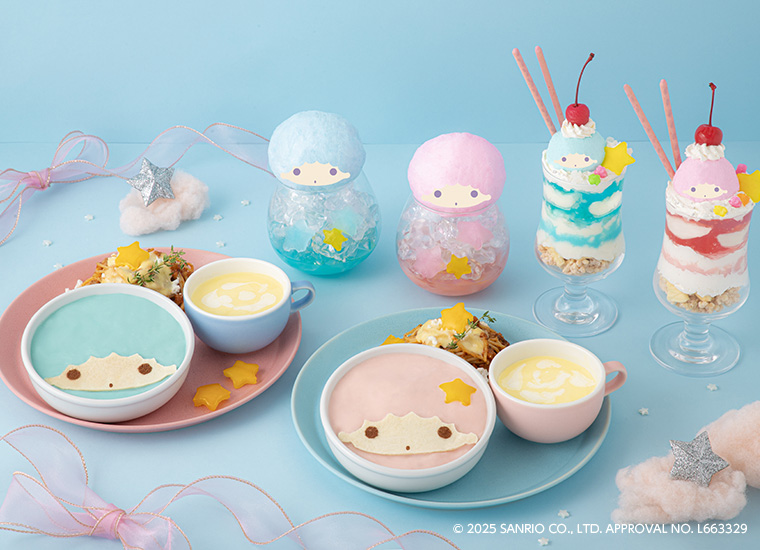 「LittleTwinStars Cafe」メニュー