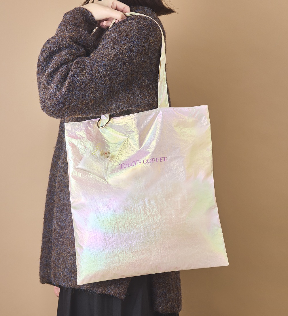 ベアフルポーチ付きオーロラECOバッグ02