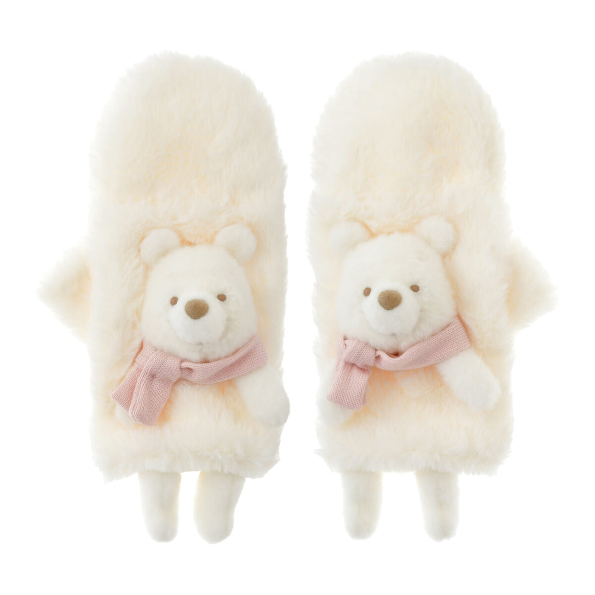プーさん 手袋・グローブ ホワイト WHITE POOH