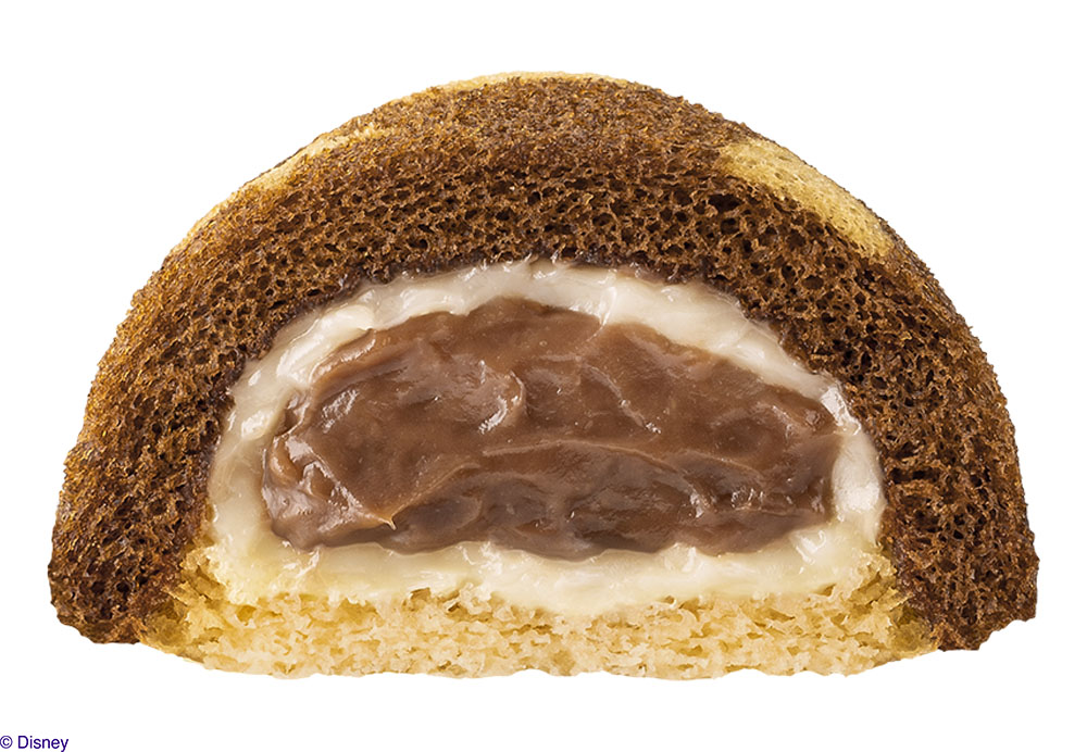 ファンタジア/チョコ&ミルクケーキ 断面