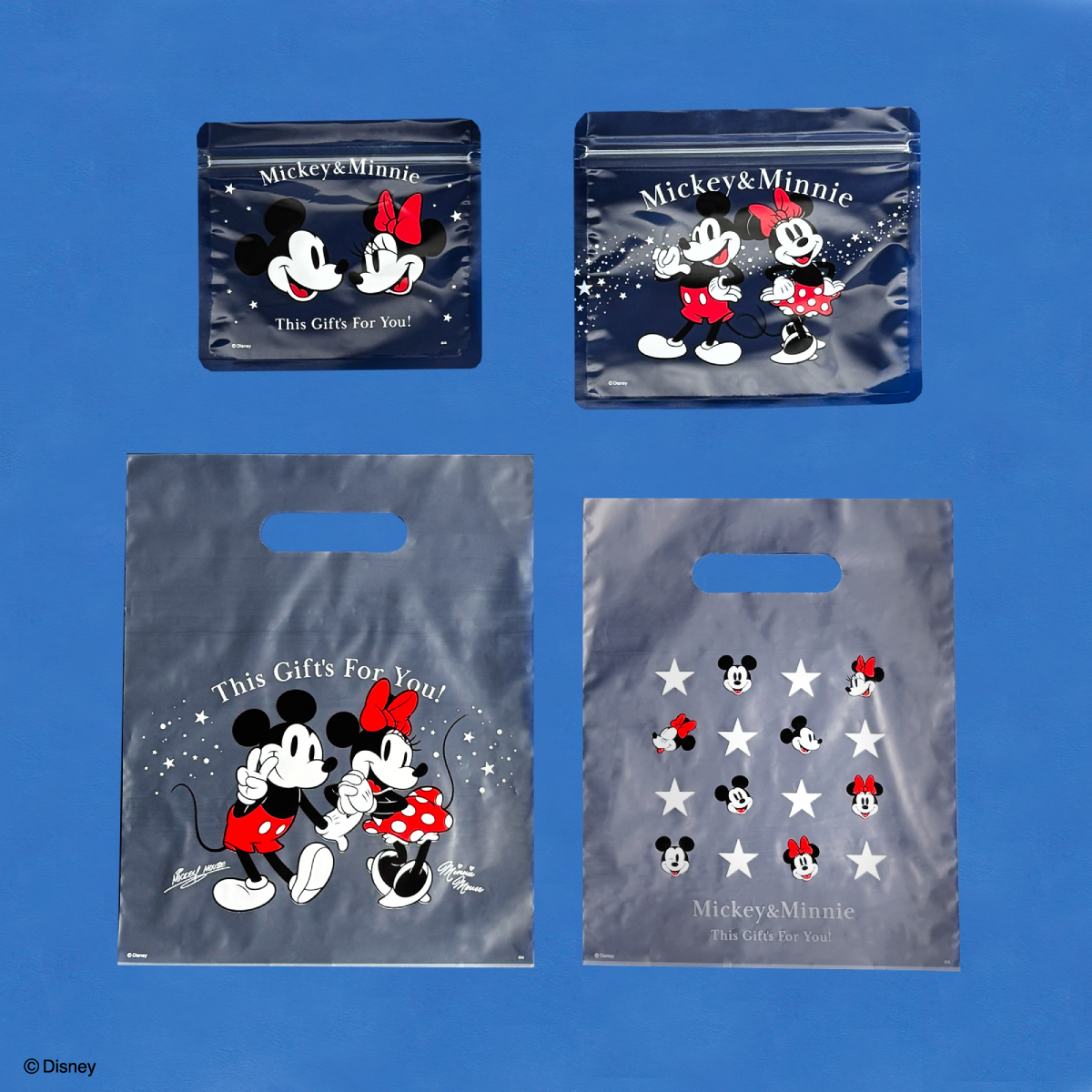 ジッパーバッグS　4P/M　3P／ハンドルバッグS　4P/M　3P