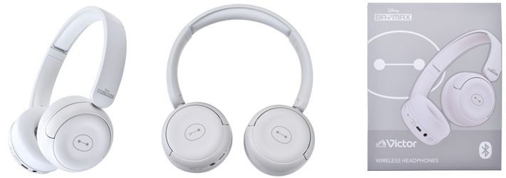 【Victor】ベイマックス ワイヤレスヘッドホン Bluetooth ホワイト Enjoy Music