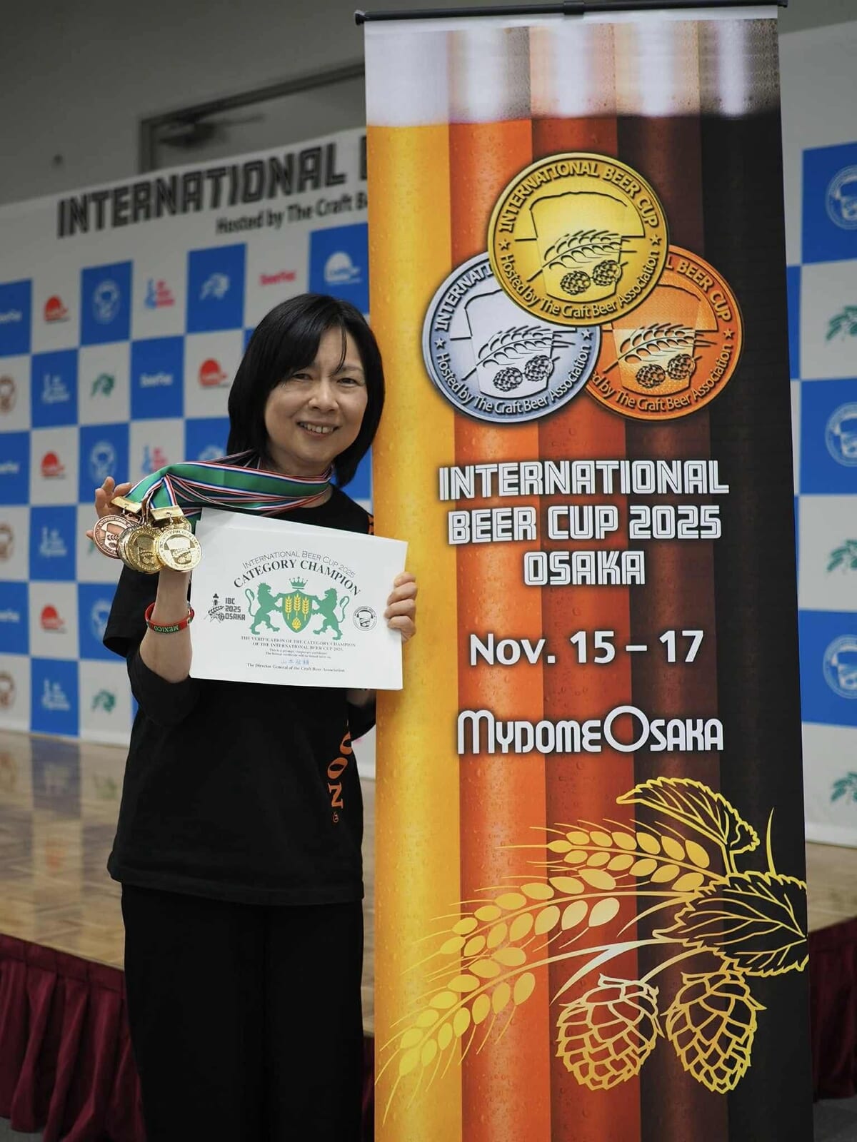 舞浜の地ビール「ハーヴェスト・ムーン」「インターナショナル・ビアカップ2025」で3つの金賞を受賞