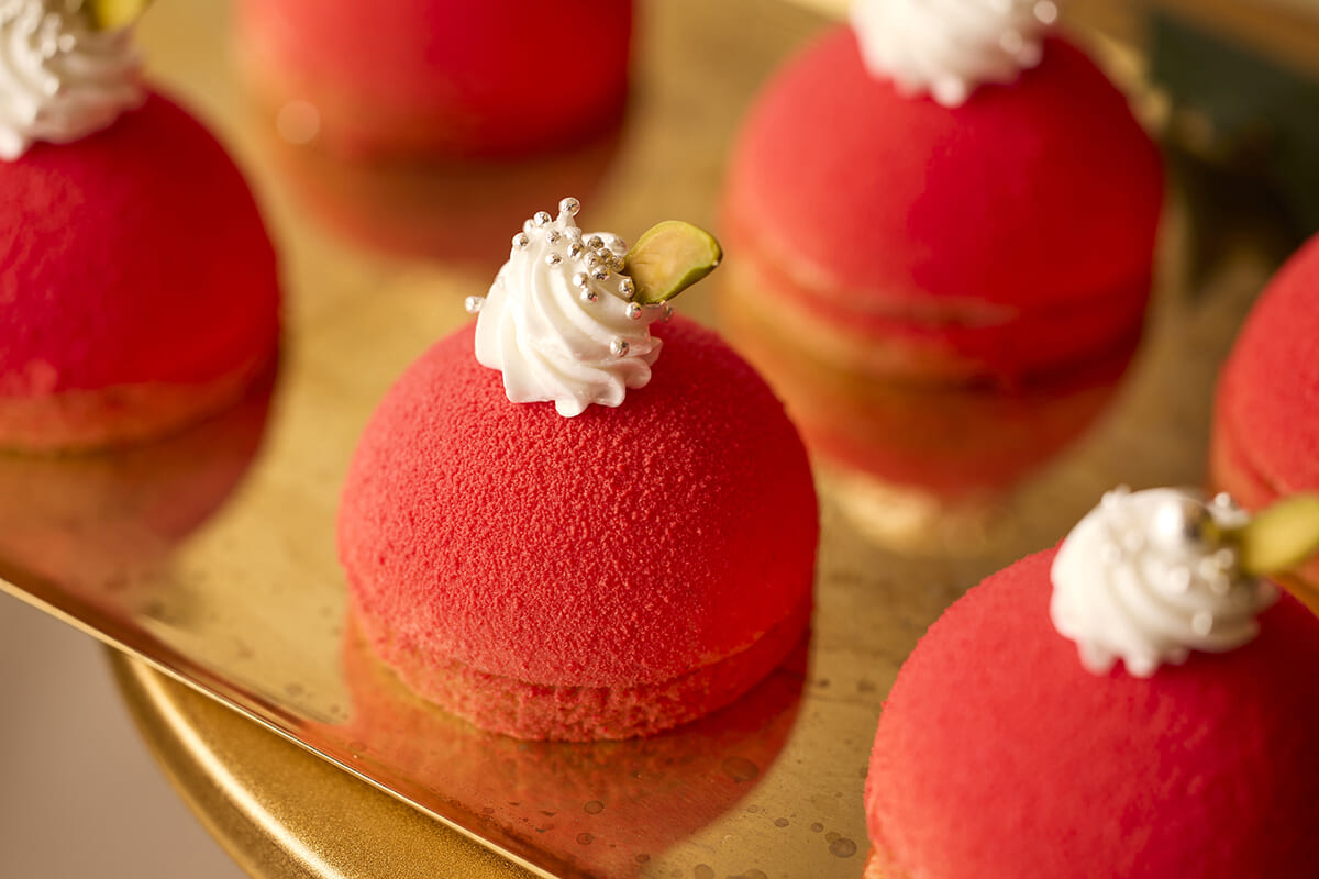 ストロベリーとマスカルポーネムース