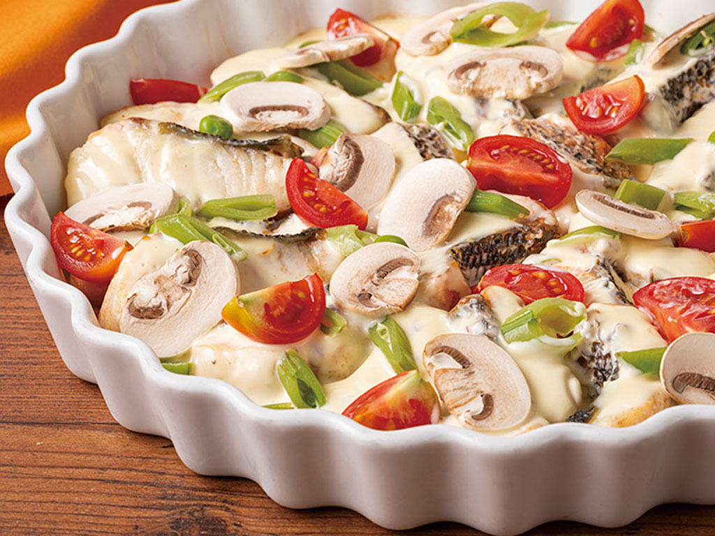 スズキのソテー ニース風タップナード