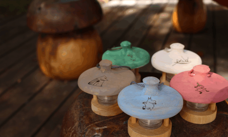 【ミニウッドランタンづくり】ワークショップ