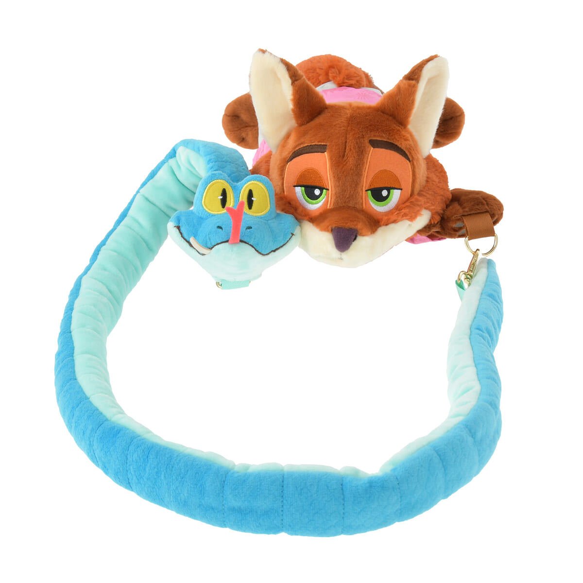 ニック・ワイルド&ゲイリー・ダ・スネーク マルチポシェット Disney ZOOTOPIA2