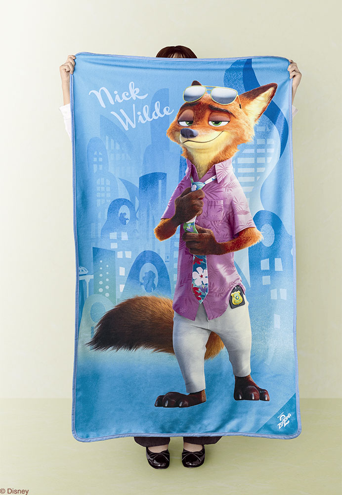 ズートピア/等身大ブランケット02