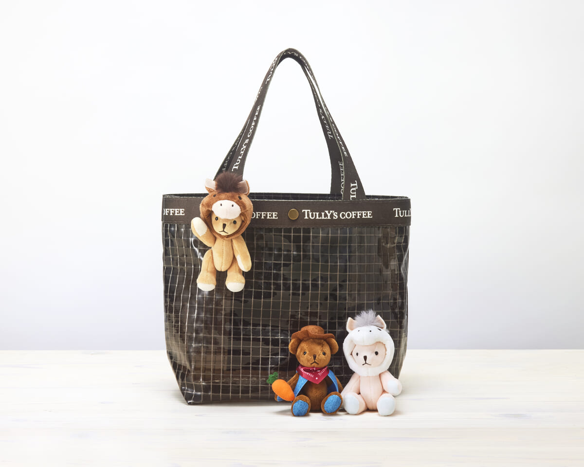 干支ミニテディとトートバッグ