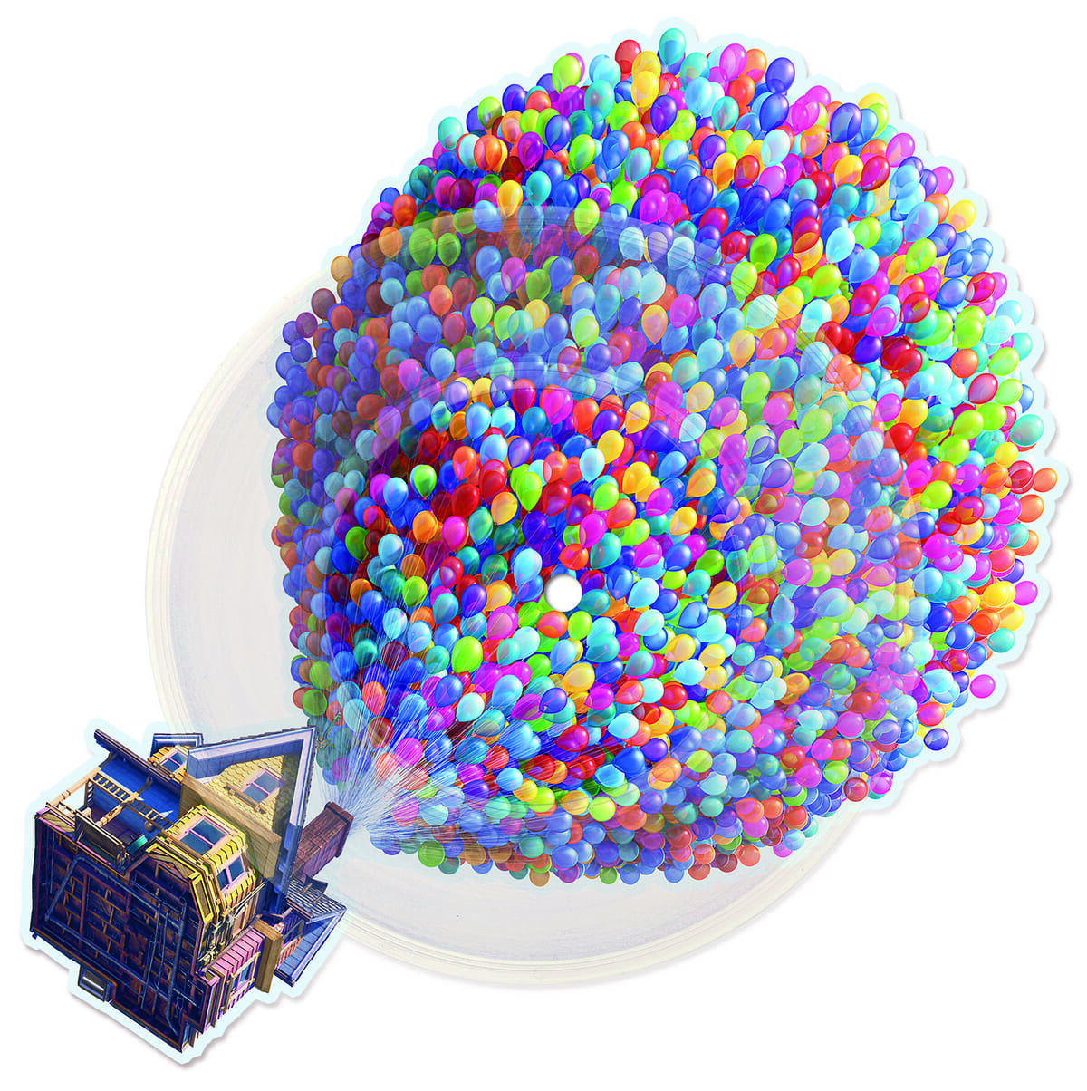 カールじいさんの空飛ぶ家（輸入盤／アナログ／ダイカット・ピクチャー・ディスク）