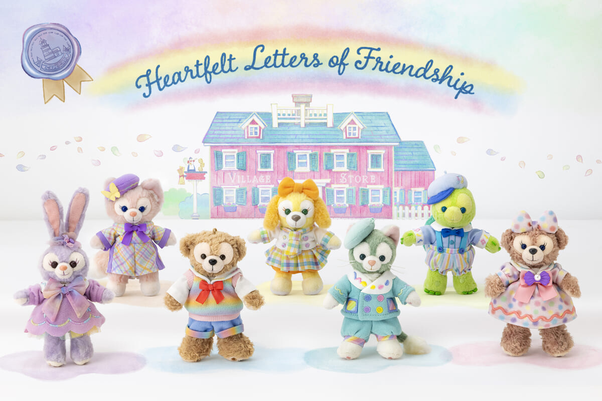 ぬいぐるみバッジ！東京ディズニーシー「ダッフィー＆フレンズのハート