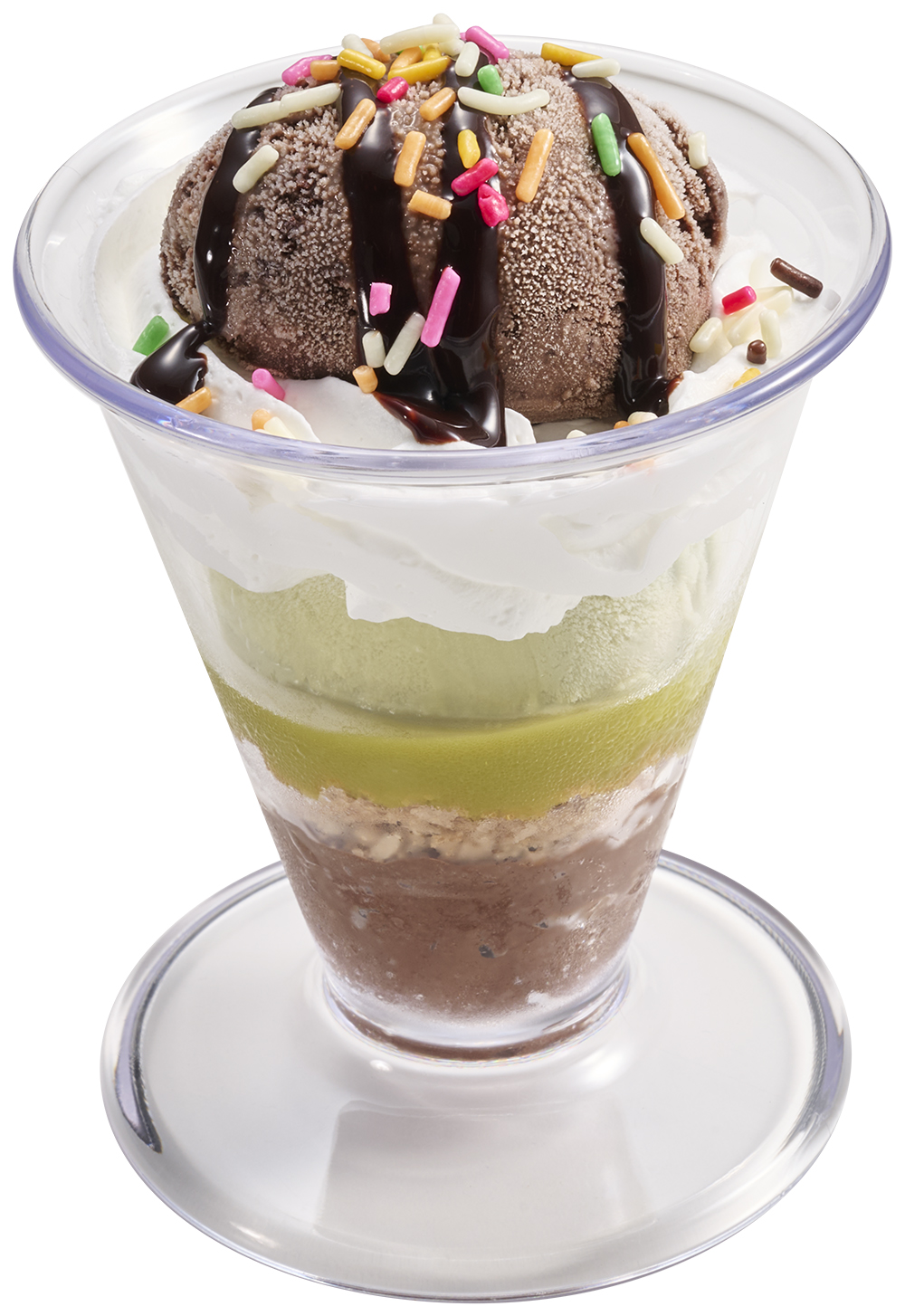 バイチョコ風サクッとパフェ