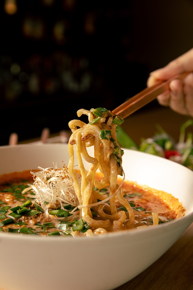 AFURI共作 日光豆乳担々麺1